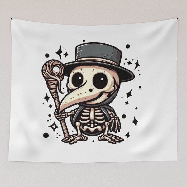 Item preview, Plague Doctor Creepy Cute  designed and sold by Kawaiidiss.