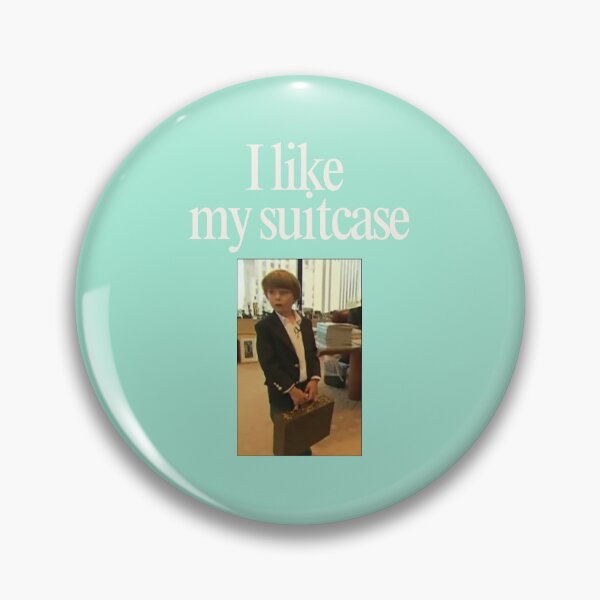 Item preview, I Like My Suitcase Barron Trump Meme designed and sold by Femme Pastel Collective.