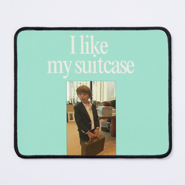 Item preview, I Like My Suitcase Barron Trump Meme designed and sold by Femme Pastel Collective.