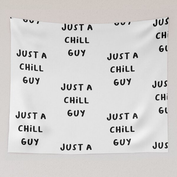 Item preview, Just a Chill Guy - Bold Statement Design designed and sold by RM-Journey.