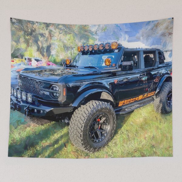 Item preview, 2024 Black Ford Bronco Badlands X102 designed and sold by RichFrancoCars.