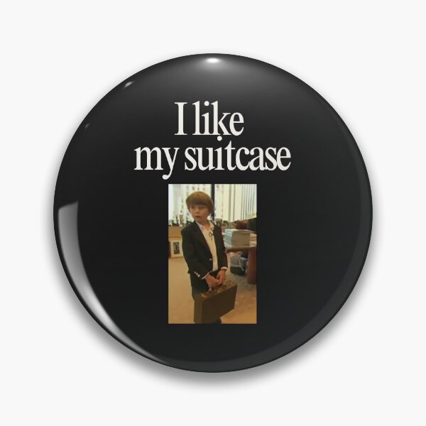 Item preview, I Like My Suitcase Barron Trump Meme designed and sold by Femme Pastel Collective.