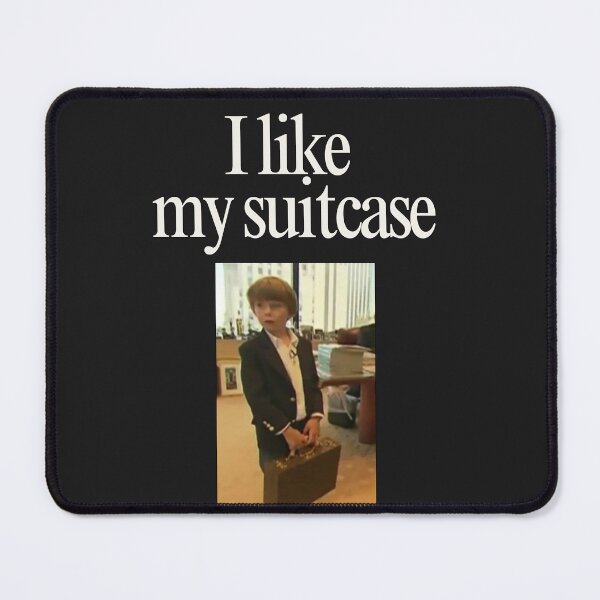 Item preview, I Like My Suitcase Barron Trump Meme designed and sold by Femme Pastel Collective.