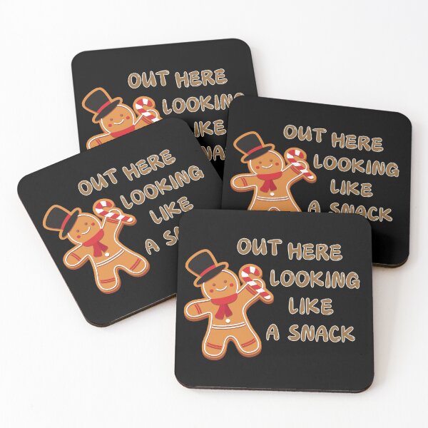 Item preview, Out Here Looking Like A Snack Gingerbread designed and sold by Klaudesign.