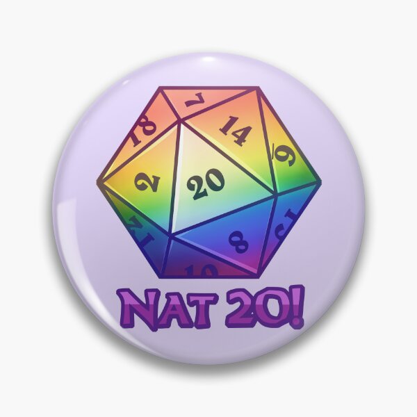 Item preview, Rainbow D20 designed and sold by WaffleCreations.