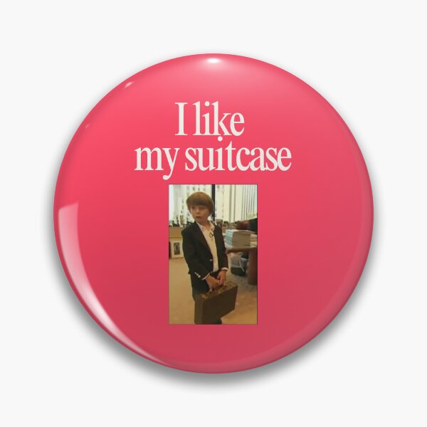 Item preview, I Like My Suitcase Barron Trump Meme designed and sold by Femme Pastel Collective.