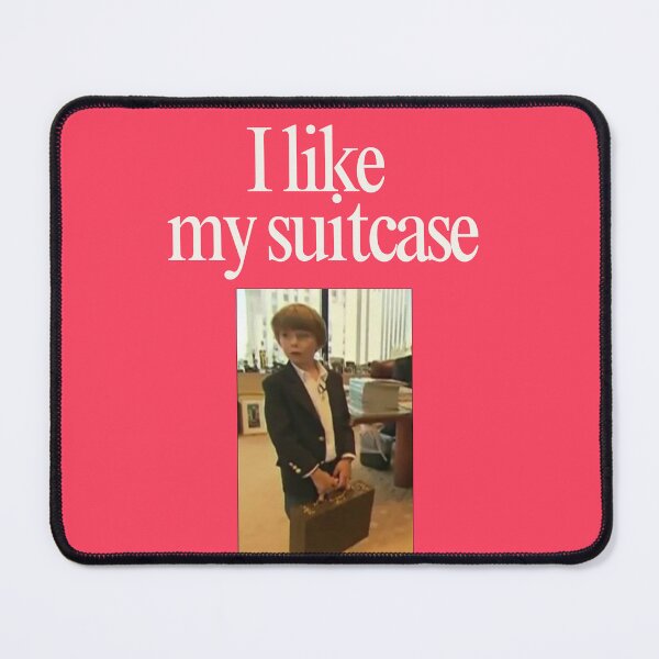 Item preview, I Like My Suitcase Barron Trump Meme designed and sold by Femme Pastel Collective.