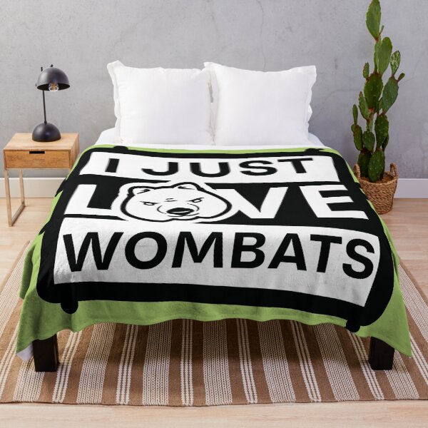 Item preview, I Just Love Wombats Gift for Wombat Lover designed and sold by Plant On Demand.