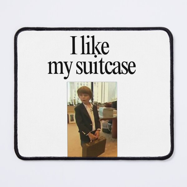 Item preview, I Like My Suitcase Barron Trump Meme designed and sold by Femme Pastel Collective.