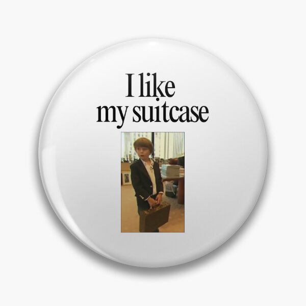 Item preview, I Like My Suitcase Barron Trump Meme designed and sold by Femme Pastel Collective.