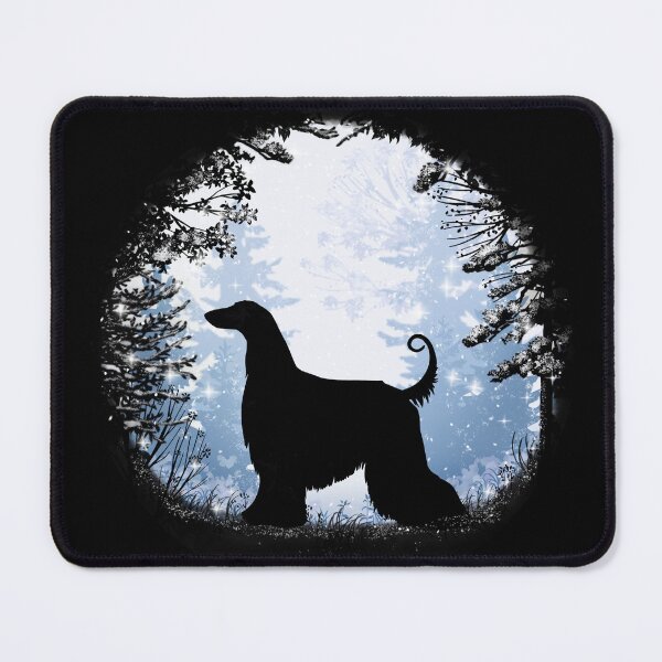 Item preview, “First Snow” Afghan Hound  designed and sold by Spinyflowerart.