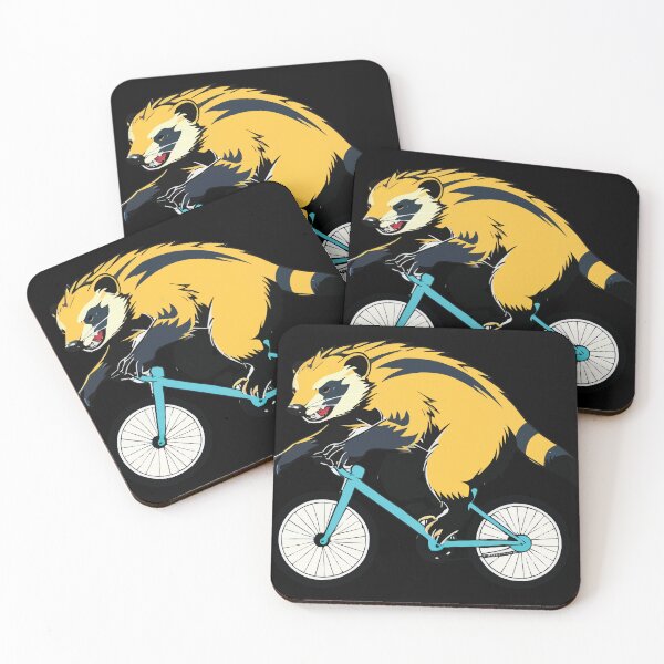 Item preview, Honey Badger on a bicycle designed and sold by Getup-clothing.