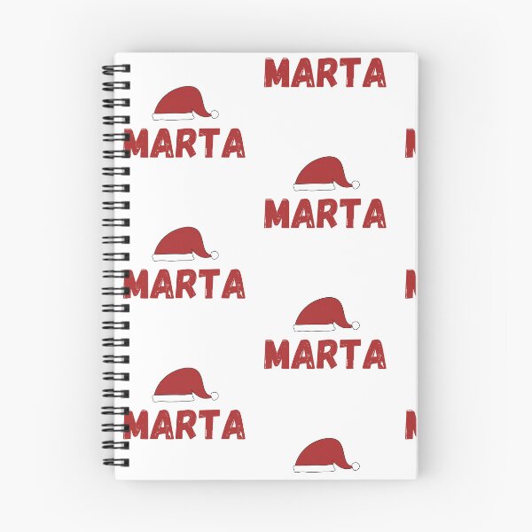Item preview, Marta’s Christmas Vibes – Personalised Santa Hat Design, funny, gifts, santa, you, girl,  designed and sold by Ewelina  Niemiec.