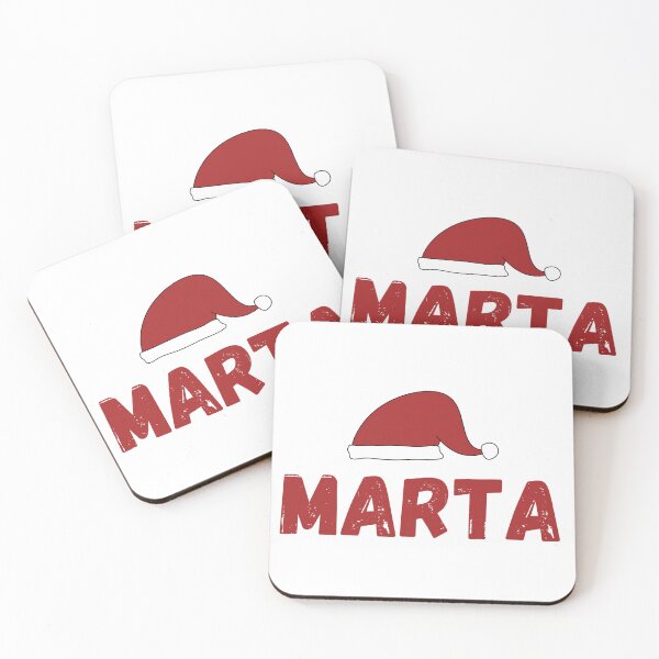 Item preview, Marta’s Christmas Vibes – Personalised Santa Hat Design, funny, gifts, santa, you, girl,  designed and sold by Ewelina  Niemiec.