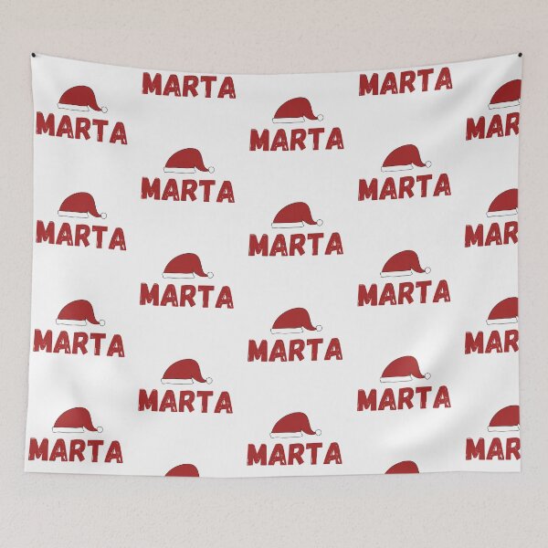 Item preview, Marta’s Christmas Vibes – Personalised Santa Hat Design, funny, gifts, santa, you, girl, designed and sold by Ewelina Niemiec.