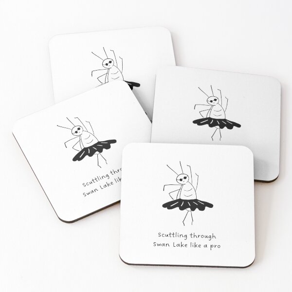 Item preview, Ballet Cockroach | Scuttling through Swan Lake like a pro designed and sold by RM-Journey.