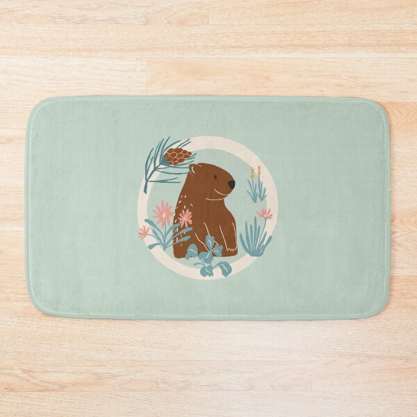 Item preview, Rest is Important - Alpine Marmot Inspirational Nature Illustration designed and sold by MaddaMom.