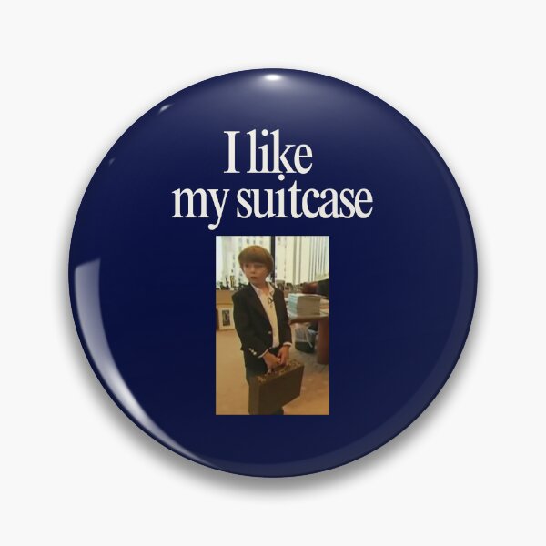 Item preview, I Like My Suitcase Barron Trump Meme designed and sold by Femme Pastel Collective.