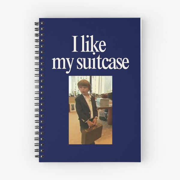 Item preview, I Like My Suitcase Barron Trump Meme designed and sold by Femme Pastel Collective.