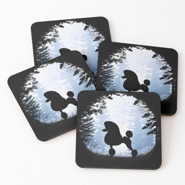 Artikelvorschau, „First Snow“ Standardpudel entworfen und verkauft von Spinyflowerart.