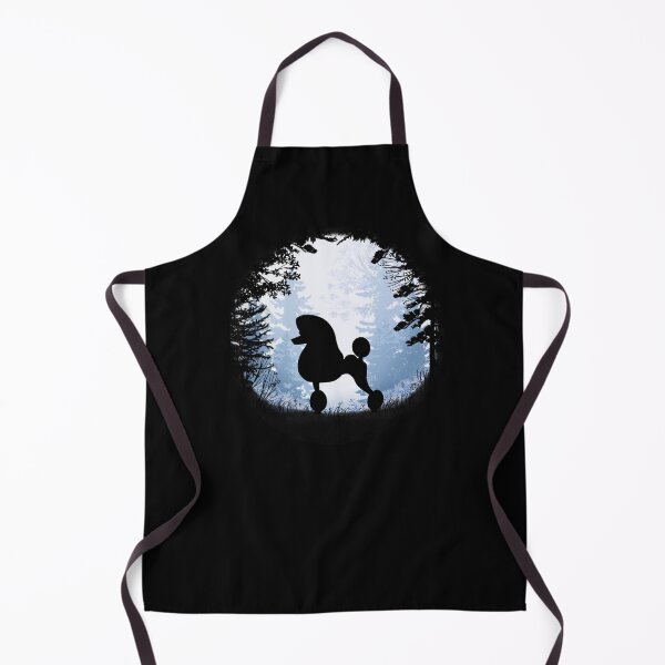 Item preview, “First Snow” Standard Poodle designed and sold by Spinyflowerart.
