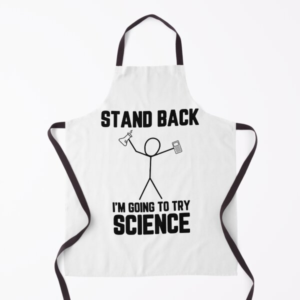 Item preview, Stand Back, I’m Going to Try Science - Funny Chemistry Puns designed and sold by ScienceCorner.