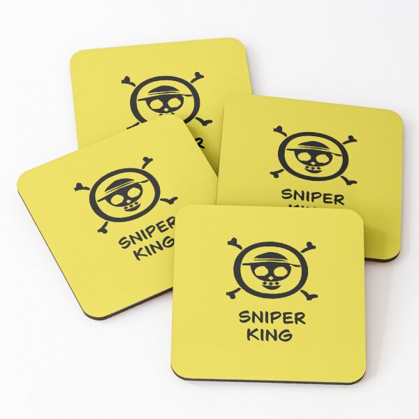Item preview, Sniper King - One Piece Anime Jolly Roger Design designed and sold by RainbowDoveShop.