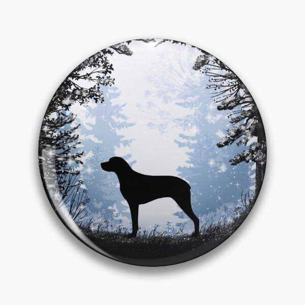 Item preview, “First Snow” Braque du Bourbonnais  designed and sold by Spinyflowerart.