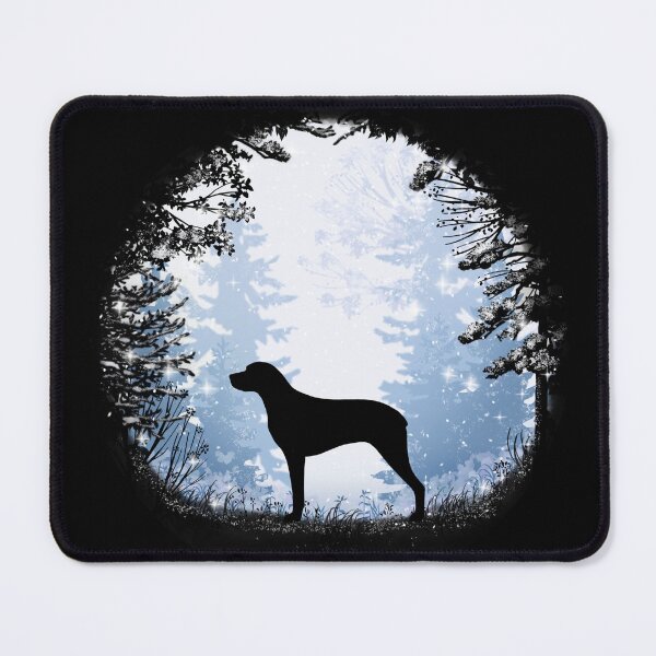 Item preview, “First Snow” Braque du Bourbonnais  designed and sold by Spinyflowerart.