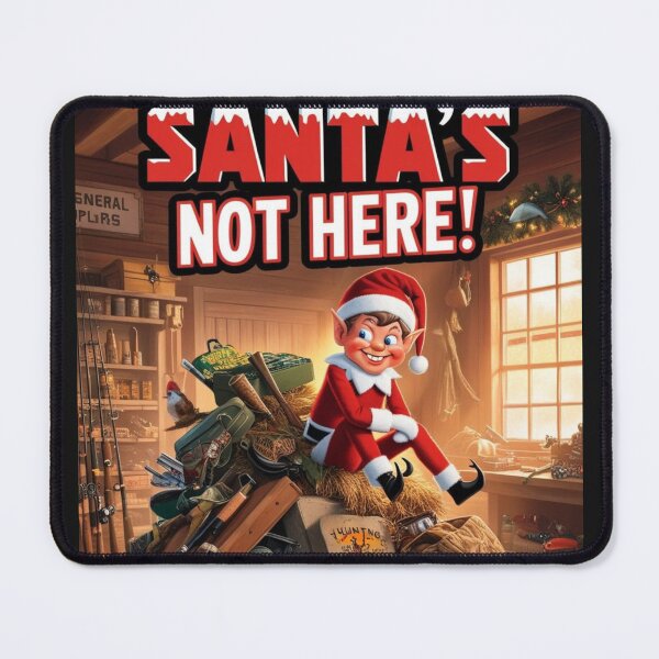Item preview, Elf on the Shelf: Santa's Not Here! designed and sold by Shabby Script Archive | Digital Designer .