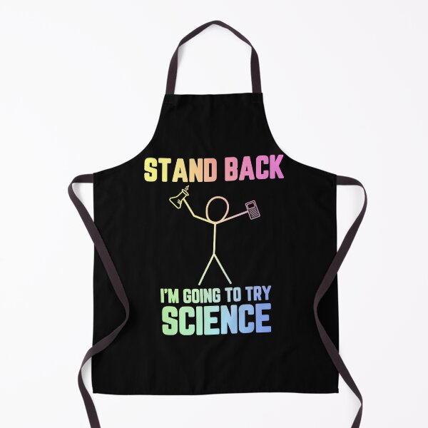 Item preview, Stand Back, I’m Going to Try Science - Funny Chemistry Puns designed and sold by ScienceCorner.