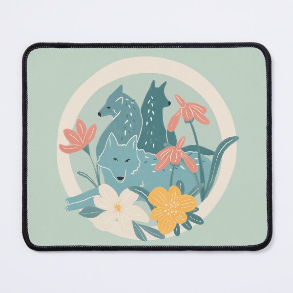 Item preview, Together We're Stronger - Eurasian Wolf Inspirational Teamwork Illustration designed and sold by MaddaMom.