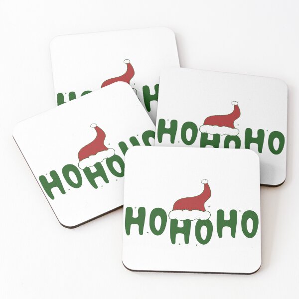 Item preview, HoHoHo – Christmas Design with Santa Hat, funny, gifts, girl, you,  designed and sold by Ewelina  Niemiec.