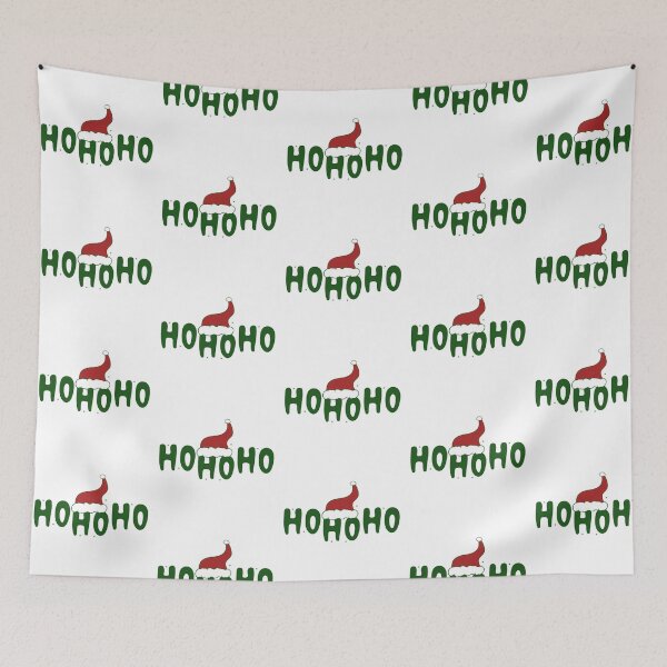 Item preview, HoHoHo – Christmas Design with Santa Hat, funny, gifts, girl, you,  designed and sold by Ewelina  Niemiec.