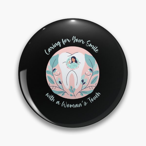 Item preview, Caring for Your Smile with a Woman’s Touch. designed and sold by PrintInspirer.