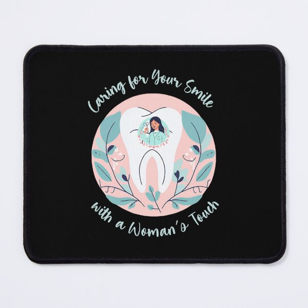 Item preview, Caring for Your Smile with a Woman’s Touch. designed and sold by PrintInspirer.