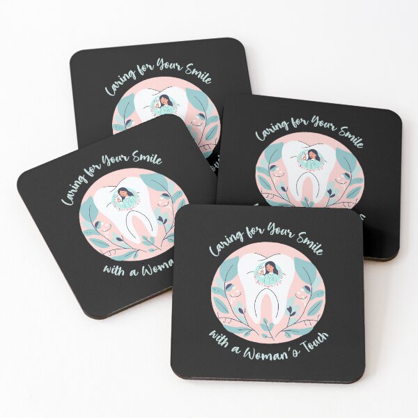 Item preview, Caring for Your Smile with a Woman’s Touch. designed and sold by PrintInspirer.