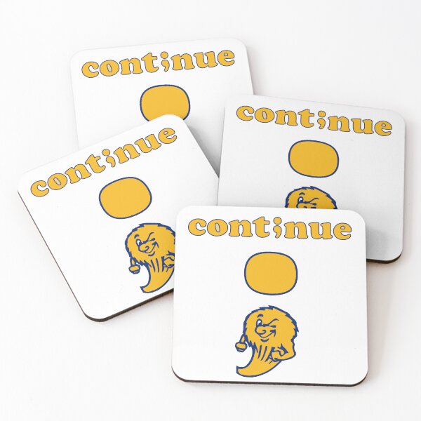 Item preview, Winkie as semicolon with continue designed and sold by localpatriot76.