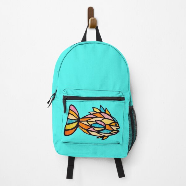 Item preview, Stained glass window fish designed and sold by stitchling.