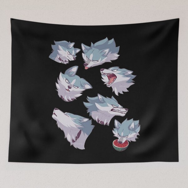 Item preview, Shiro Ogami - Brand New Animal designed and sold by Aqsa-manzoor.