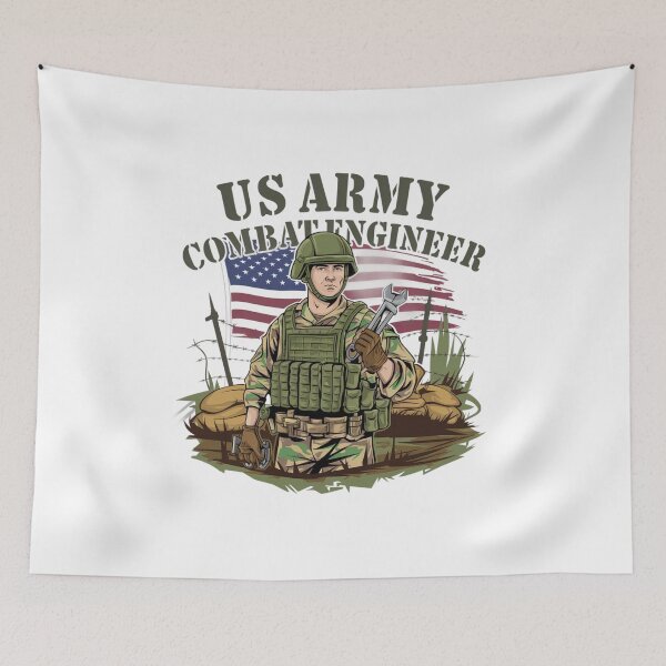 Item preview, US Army Combat Engineer designed and sold by Mateusz Majcherek.