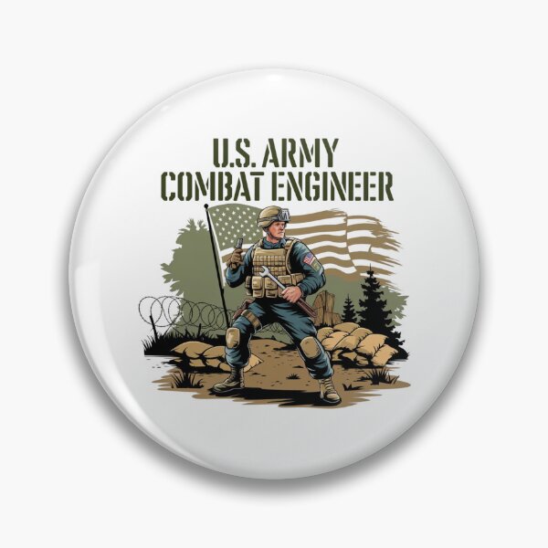 Item preview, US Army Combat Engineer designed and sold by Mateusz Majcherek.