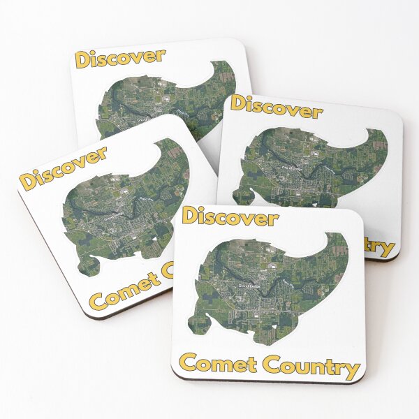 Item preview, Discover Comet Country with Winkie as map designed and sold by localpatriot76.