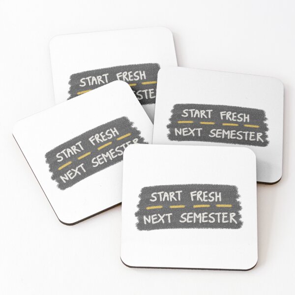 Item preview, Start Fresh Next Semester designed and sold by greentabletop.