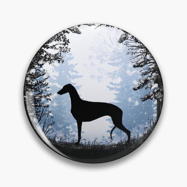 Artikelvorschau, „Erster Schnee“ Windhund entworfen und verkauft von Spinyflowerart.