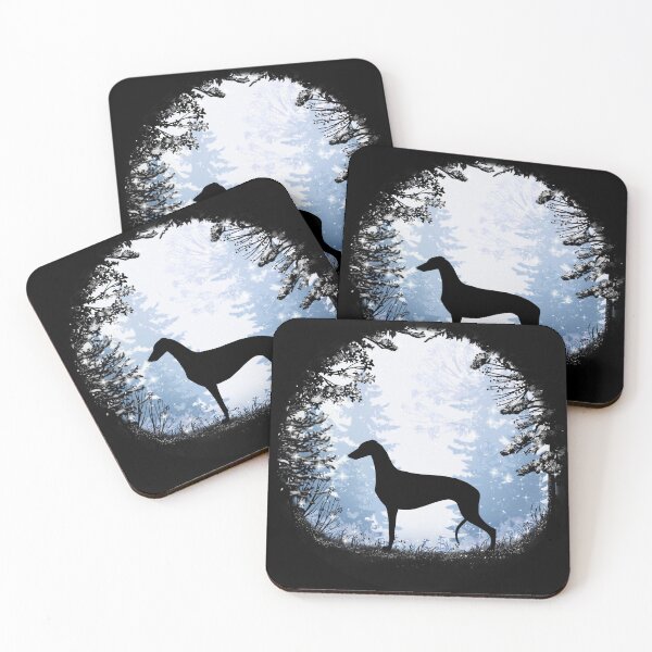 Artikelvorschau, „Erster Schnee“ Windhund entworfen und verkauft von Spinyflowerart.