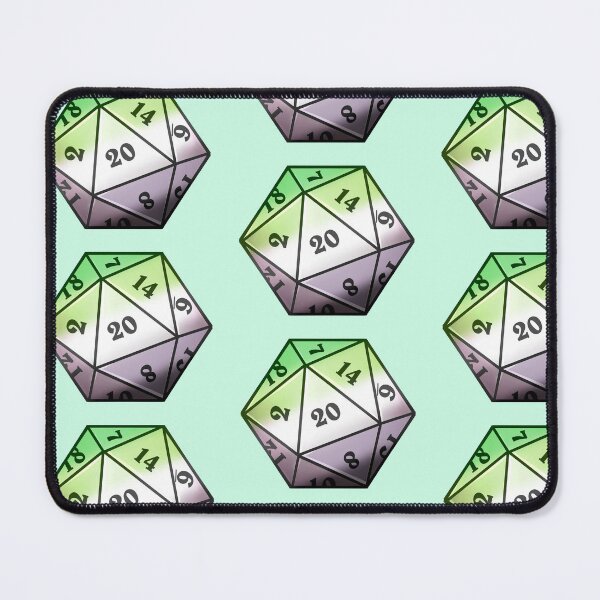 Item preview, Aro D20 | LGBTQ+ designed and sold by WaffleCreations.
