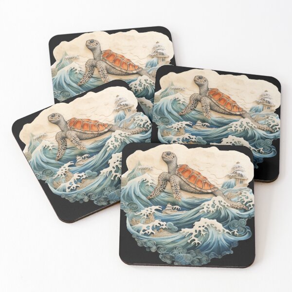Item preview, Guardian of the Waves: The Majestic Sea Turtle designed and sold by Anuchartl.