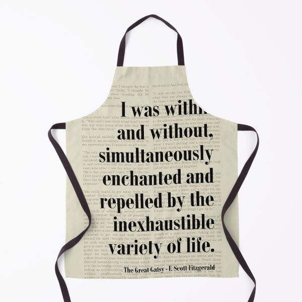 Item preview, The Great Gatsby F SCott Fitzgerald Quote Art designed and sold by kakarikihill.