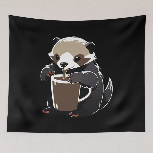 Item preview, Honey Badger Coffee designed and sold by Getup-clothing.